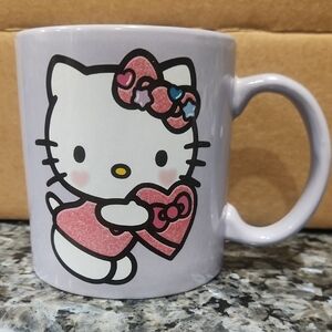 Sanrio Hello Kitty Mug with Pink and Blue Accents